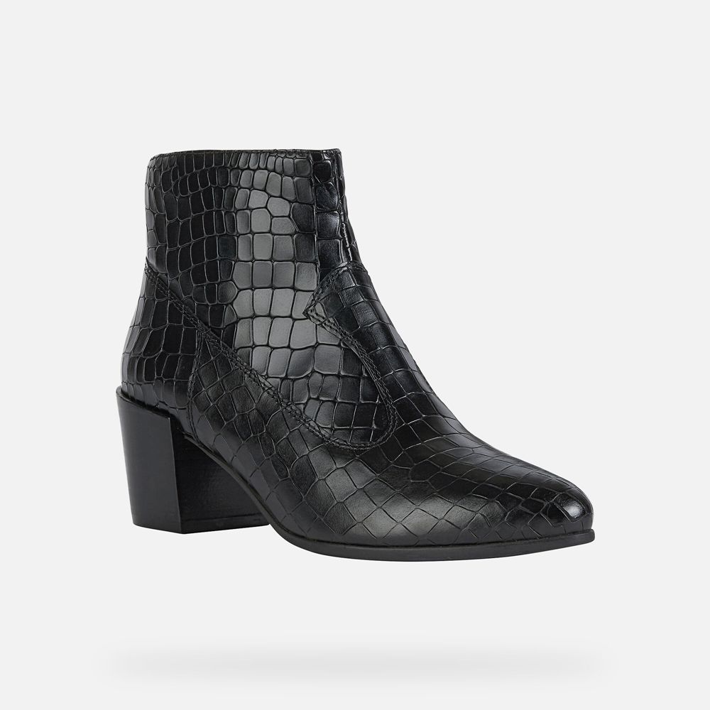 Geox Bayan Ankle Bot Siyah - Camei Mid - IEV-863971